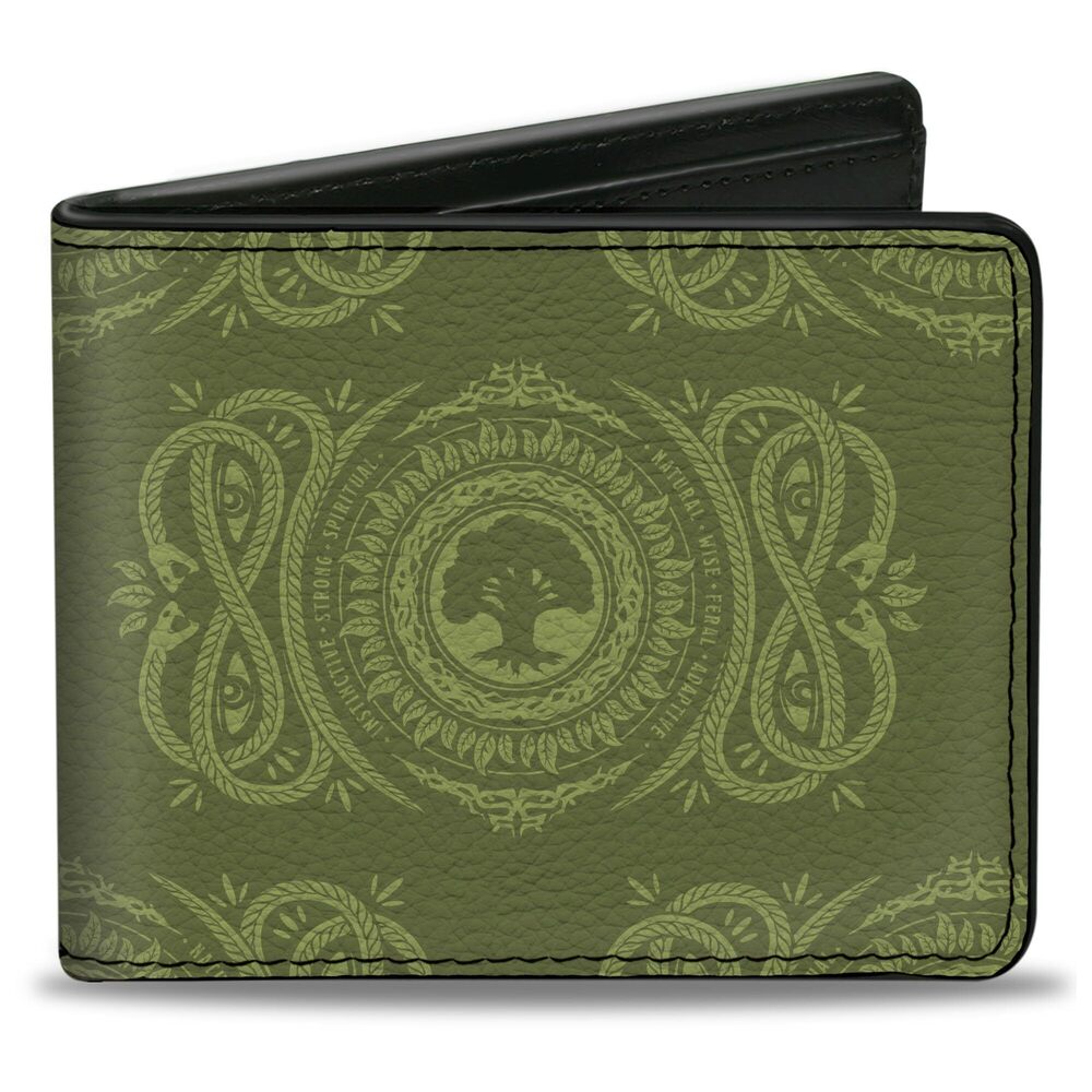 4806 Wizards Of The Coast Wallet, Bifold, Magic The Gathering Planeswalker